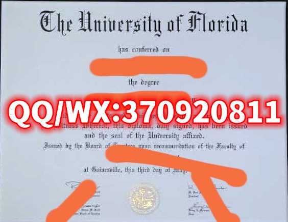 咨询:佛罗里达大学毕业证模板展示