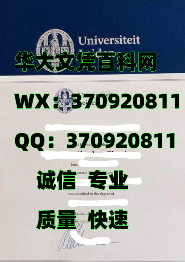 推荐最新荷兰莱顿大学毕业证烫金展示